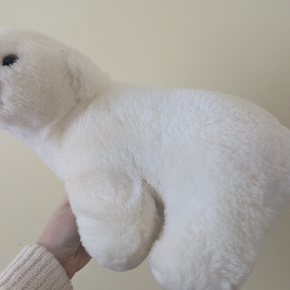Plush Polar Bear Toy - Picture 4 of 8